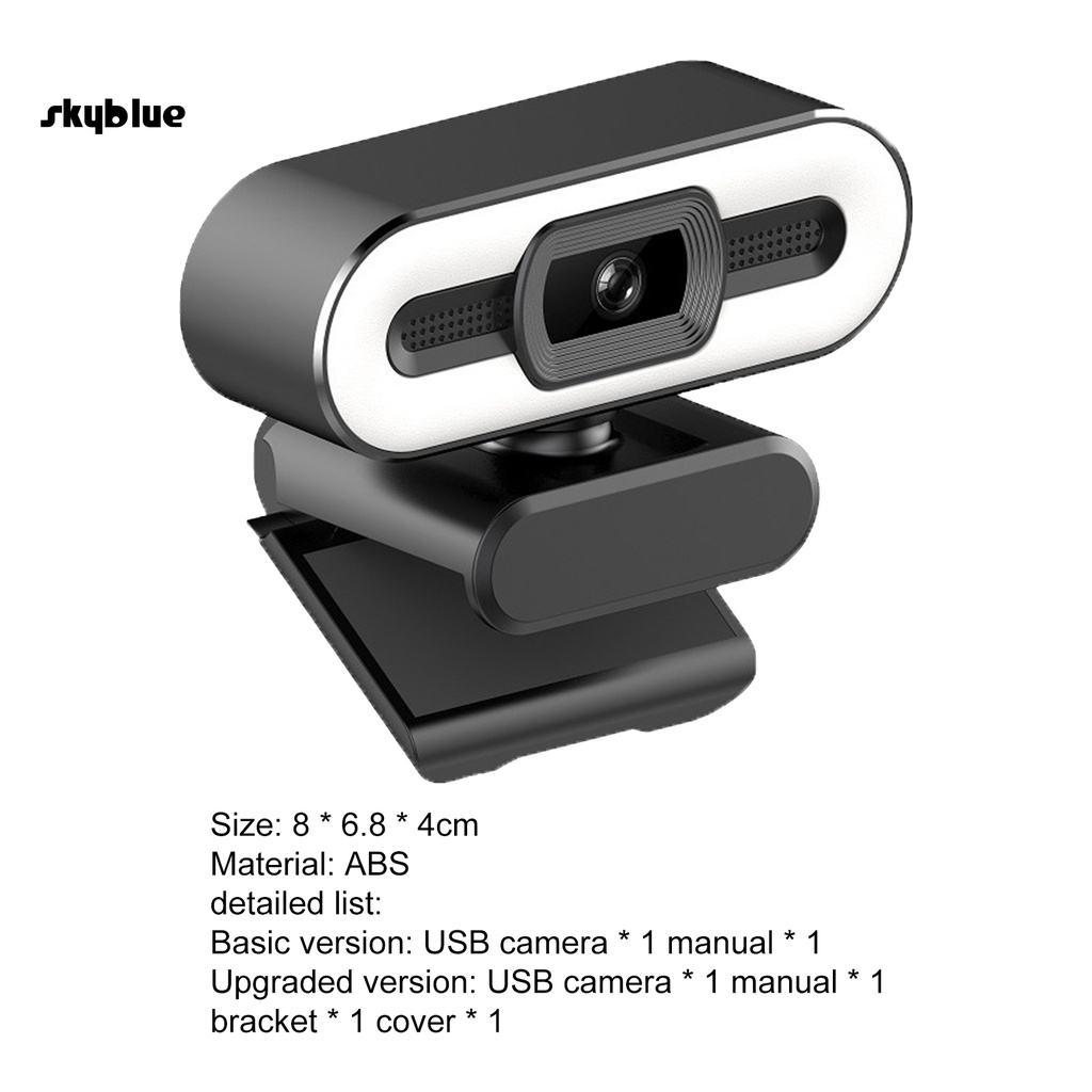 Webcam máy tính 1080P/2K có micro tự động lấy nét | WebRaoVat - webraovat.net.vn