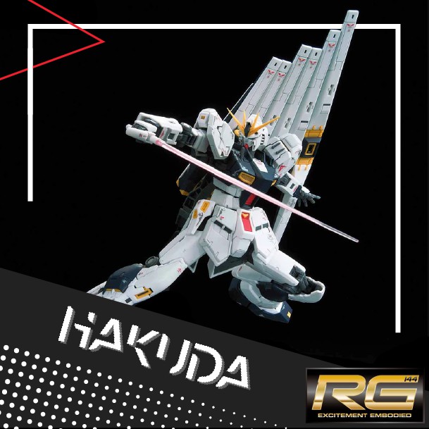 Mô hình RG 32 1/144 RX 93 RG Nu Gundam - Chính hãng Bandai Nhật Bản