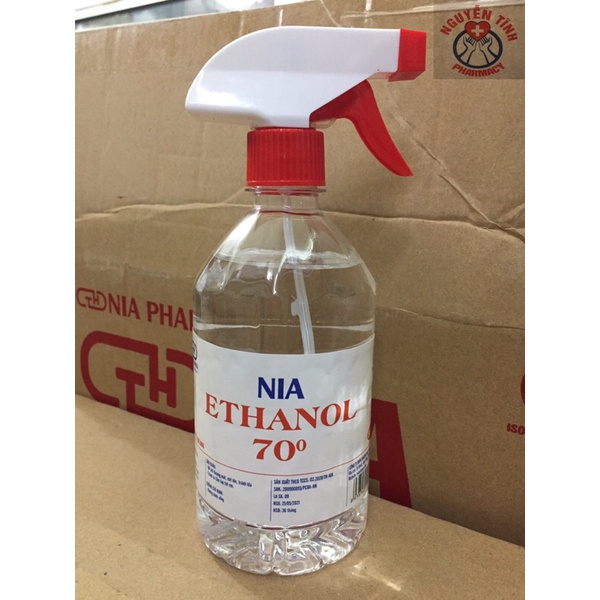Mua Cồn y tế 70 độ dạng xịt chai 500ml rửa tay khô, xịt khuẩn giá rẻ ...