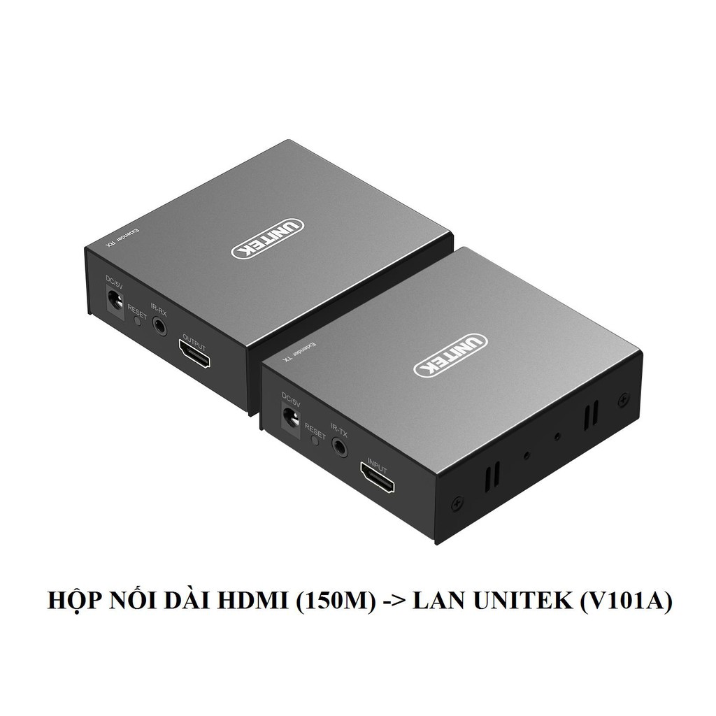 [Mã ELHACE giảm 4% đơn 300K] HD Extender 150M (Nối Dài HDMI bằng Dây LAN 150m)