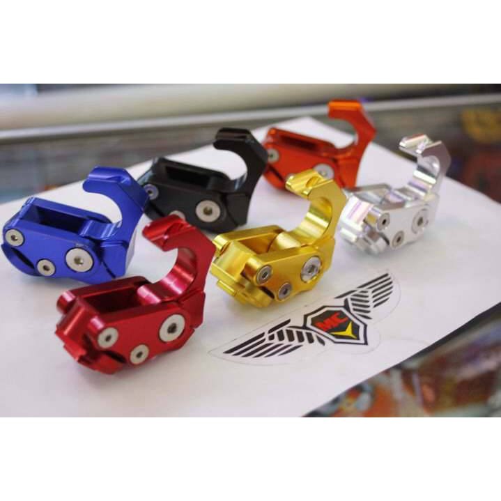 Móc treo đồ biker xoay gập