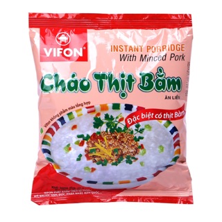 Cháo thịt bằm/ thịt gà ăn liền Vifon 70g