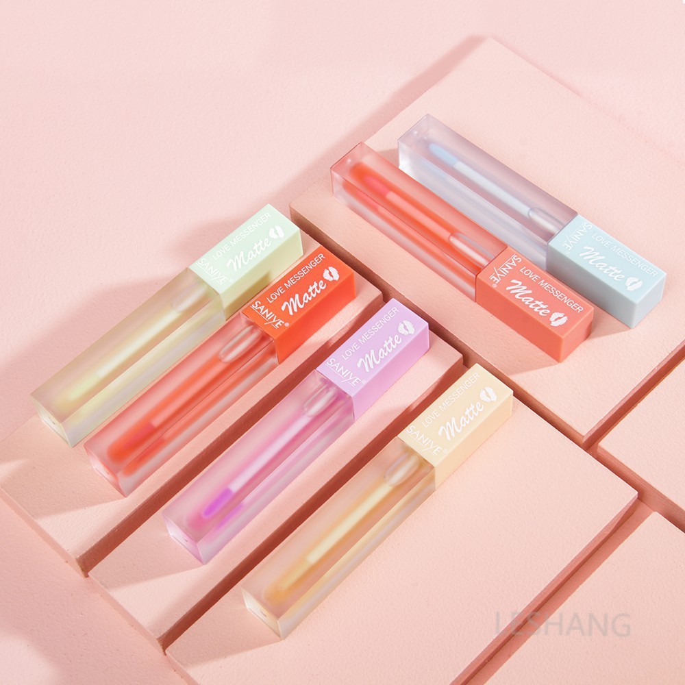 (Hàng Mới Về) Dầu Dưỡng Môi Saniye Trong Suốt Dưỡng Ẩm Hiệu Quả