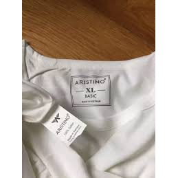 Áo Ngắn Tay Trắng AC22 Aristino 100% COTTON