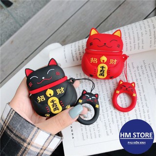 Vỏ Ốp Case bảo vệ bao đựng tai nghe không dây bluetooth 1/2/Pro/i12/i9/i7/tws chống va đập chất liệu silicon dẻo