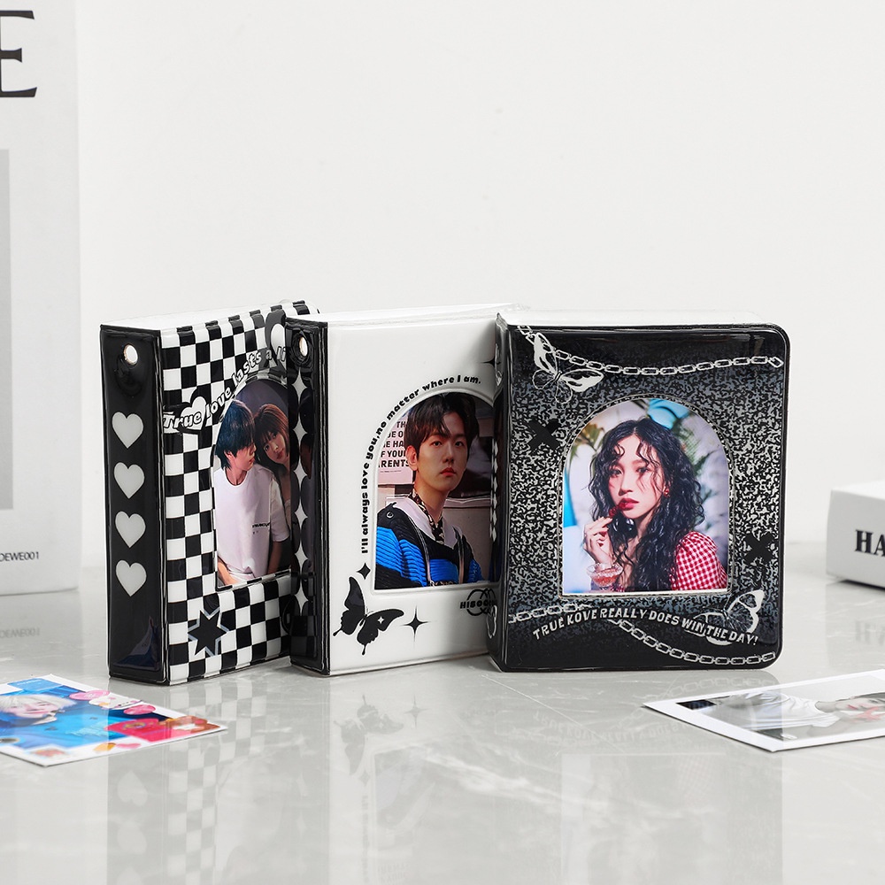 Album Ảnh 3 Inch Bìa Đen Dùng Sưu Tầm Thẻ