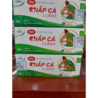 Kem giấp cá curma_  kem làm mềm , mờ sẹo, mau liền da, tuýp 20g