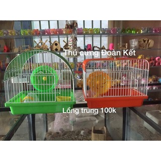 lồng hamter trung khay thấp