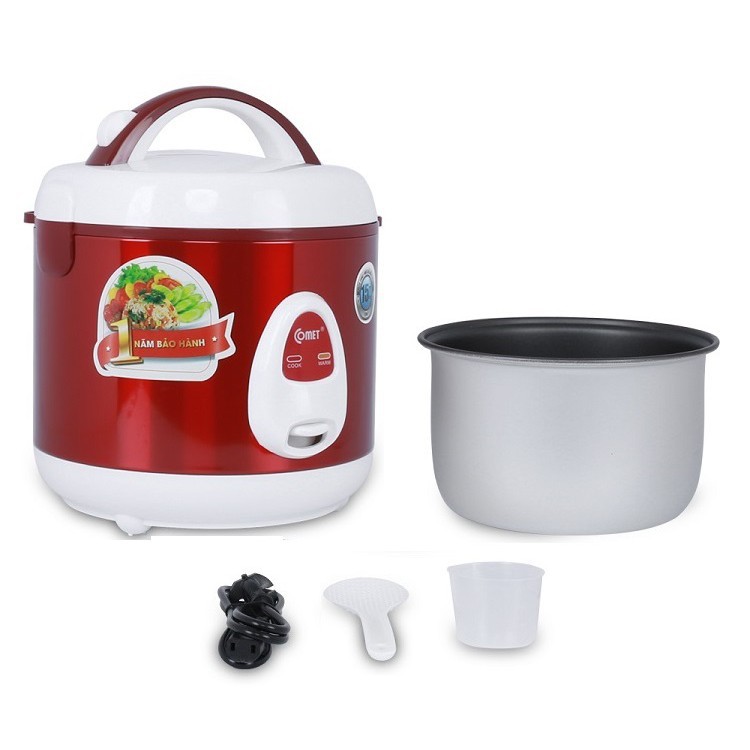 Nồi cơm điện nắp gài 1.0L Comet CM8025
