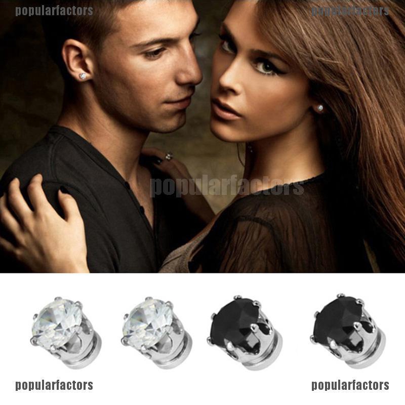 Khuyên Tai Nam Châm Thời Trang Cá Tính Cho Nam Nữ