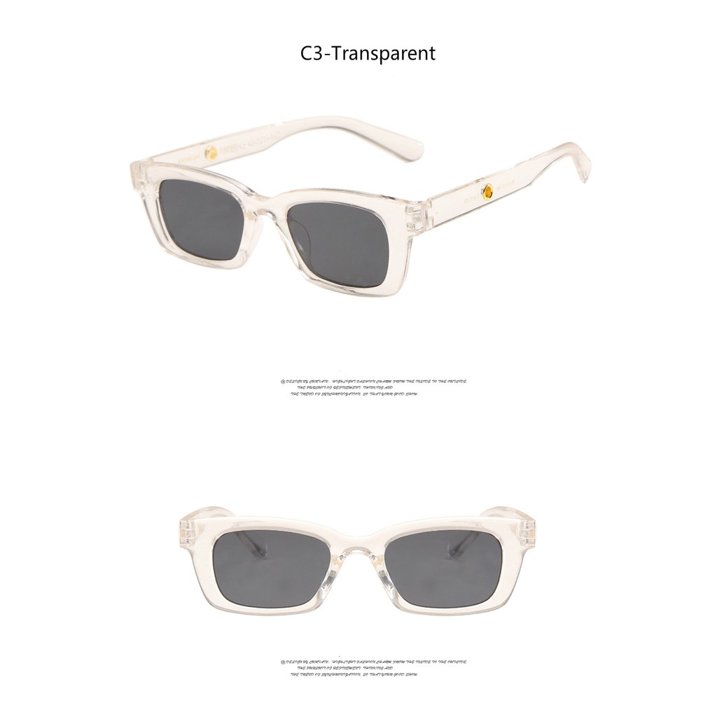 Kính Mát Gọng Vuông Nhỏ Phong Cách Retro