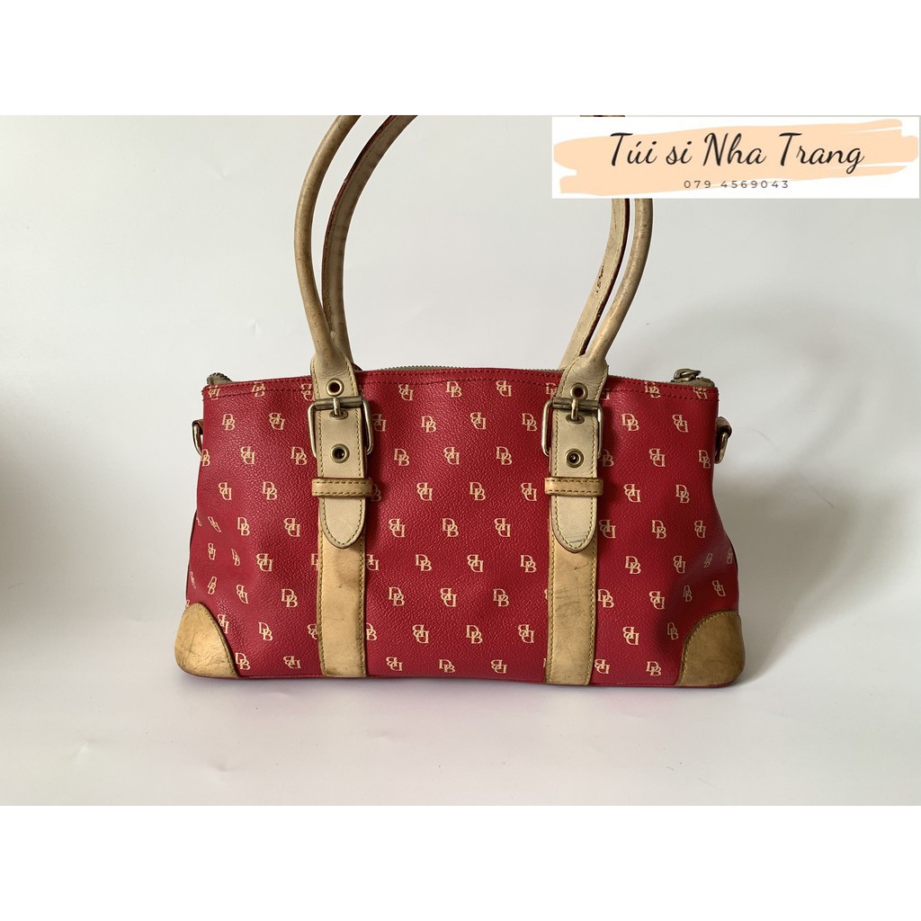 Dooney Bourke - Túi đeo xách tay hiệu Mỹ chính hãng cũ - MS1010