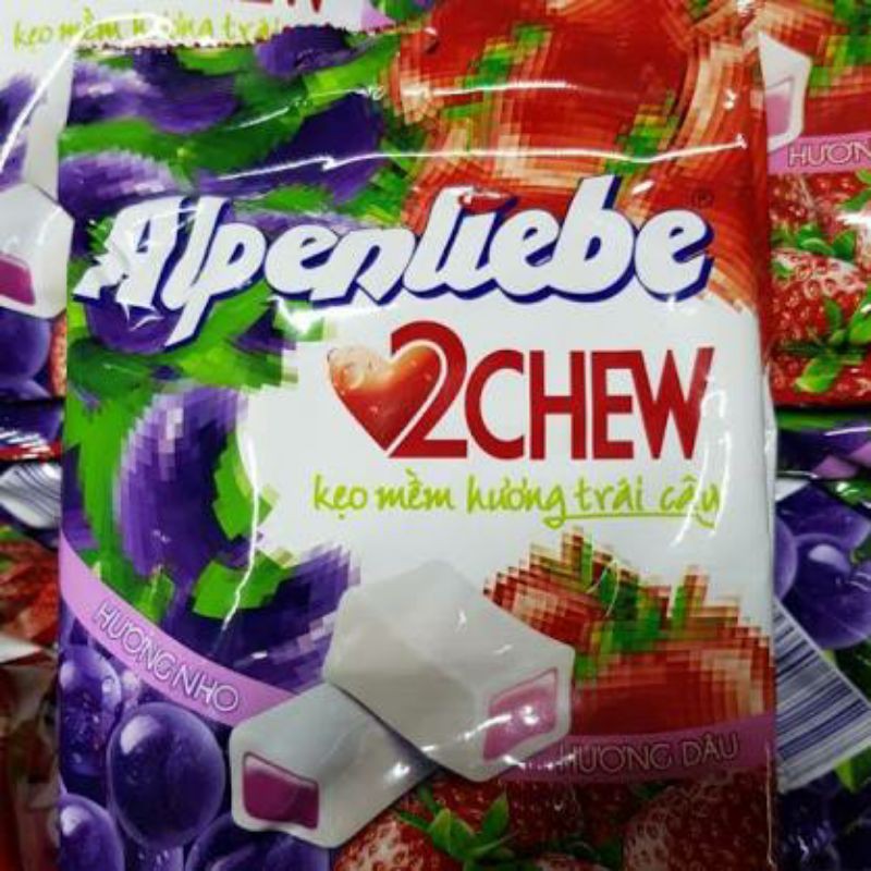 Kẹo Alpenliebe 2 chew vị trái cây