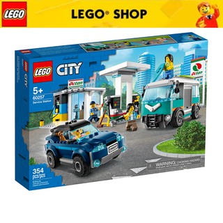 LEGO CITY 60257 Trạm Dịch Vụ