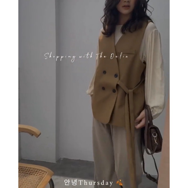 Áo Vest 4 nút sát nách