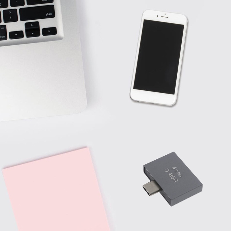 Bộ Chia Cổng Sạc USB C Sang Hai Cổng USB C Cho Máy Tính Laptop