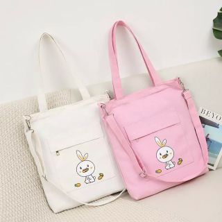 Túi tote - THỎ ĂN CÀ RỐT