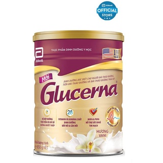 Sữa bột Abbott Glucerna hương vani 850g dành cho người tiểu đường