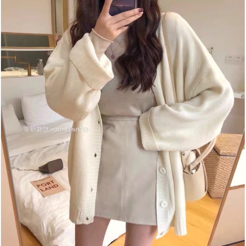 (ORDER) ÁO CARDIGAN VẢI LEN MỊN NHIỀU MÀU DÀNH CHO NỮ + CÓ ẢNH SHOP TỰ CHỤP