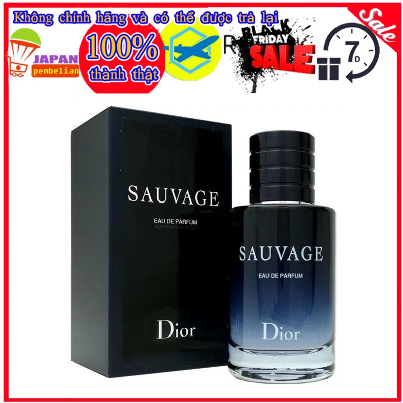 100% thiệt Nước Hoa Nam Dior Sauvage Eau De Parfum EDT edp 100ml