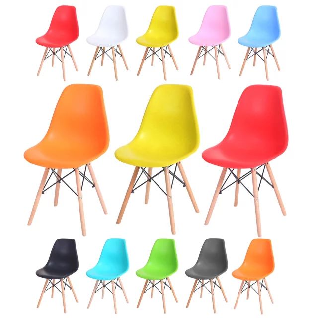 Ghế Eames (ráp sẵn chân ghế) nhiều màu sắc