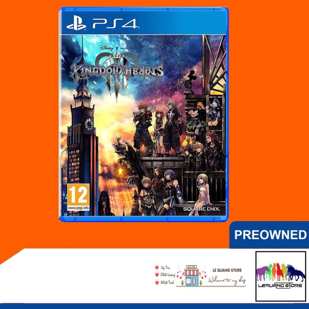 Đĩa game PS4: Kingdom Hearts 3