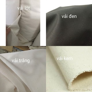 1m VẢI BỐ CANVAS MỘC DÀY ĐẸP KHỔ 1X1,6M