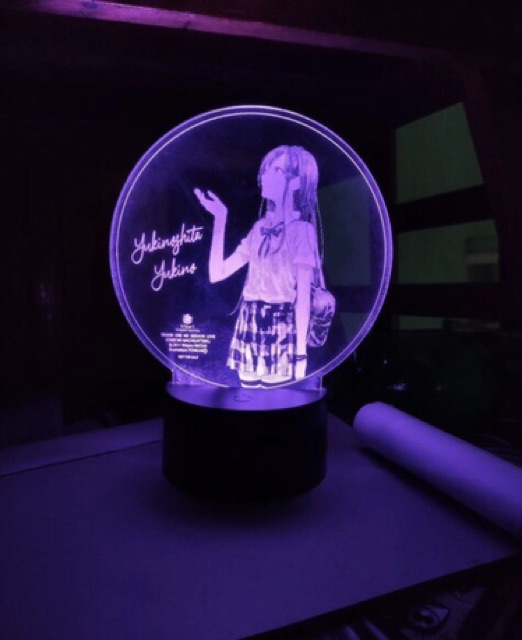 Đèn Led 3d khắc hình ảnh nội dung theo yêu cầu