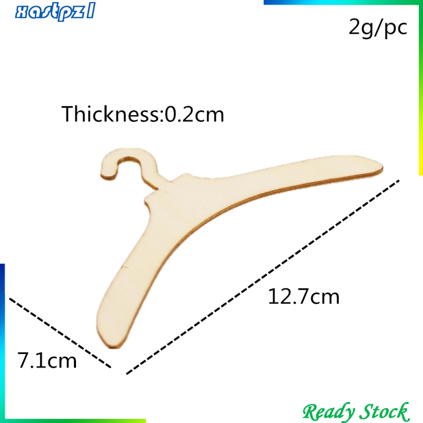 Set 10 Móc Treo Quần Áo Cho Búp Bê