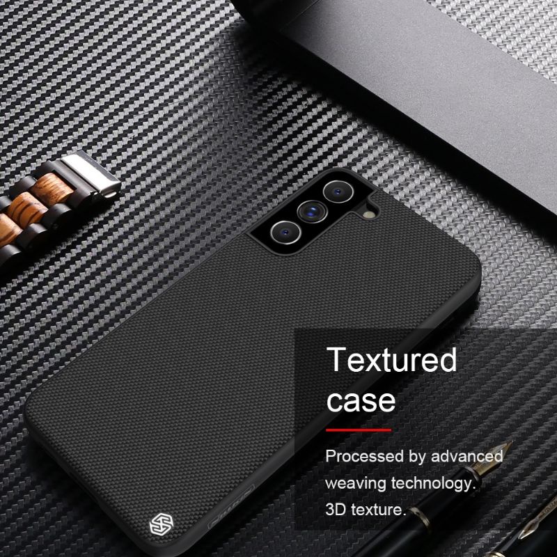 Ốp lưng vải Galaxy S21 Fe hiệu NillkinỐp lưng chất liệu vải cao cấp