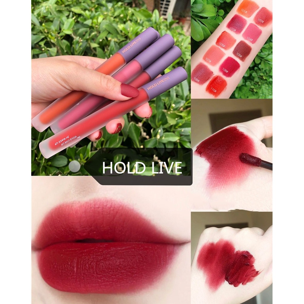 [bán nóng]_Son môi màu lì mịn HOLDLIVE chính hãng nội địa Trung màu mới  Nội Địa Trung | BigBuy360 - bigbuy360.vn