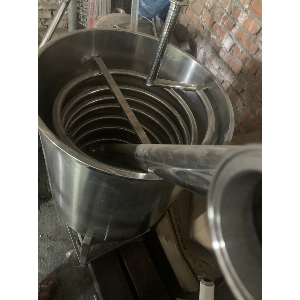 Nồi cô cao dược liệu_ ninh dược liệu_ chưng cất tinh dầu 100 lít