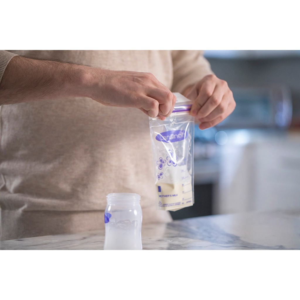 [MUA KÈM DEAL SỐC]Túi trữ sữa Lansinoh 180ml (25 túi/hộp)