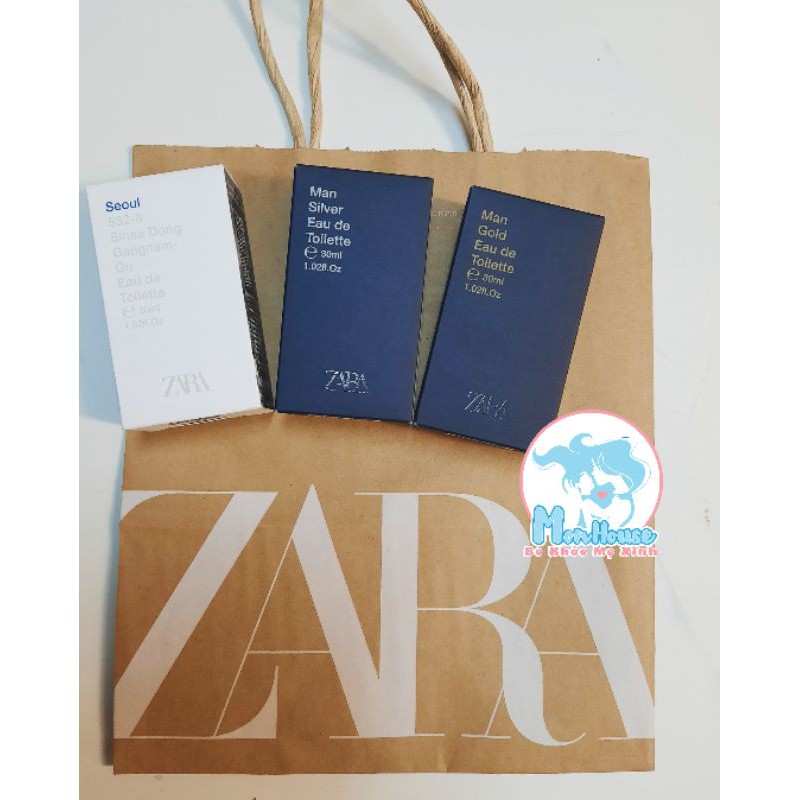 Túi giấy Zara chính hãng size S  và XL