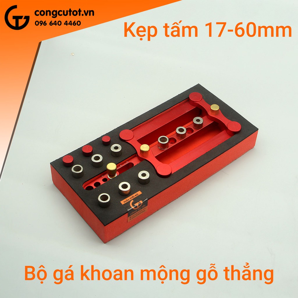 Bộ gá khoan mộng gỗ thẳng- Bộ dưỡng khoan thẳng