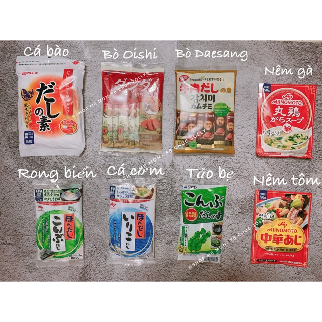 Hạt Nêm Hữu Cơ Nhật Bản Cho Bé Ăn Dặm