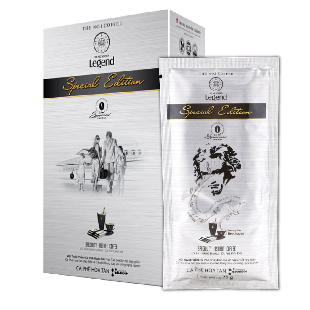 Cà phê hòa tan Legend Special Edition - Trung Nguyên Legend - Hộp 225gr