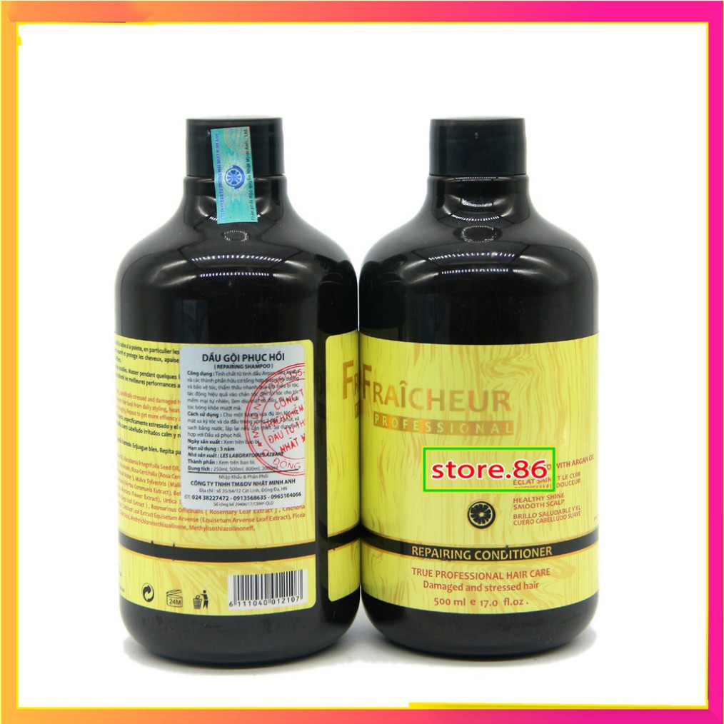 [💥XẢ KHO HÀNG CHUẨN CÔNG TY  ] BỘ DẦU GỘI DẦU XẢ FRAICHEUR500ML SIÊU PHỤC HỒI, TÁI TẠO LẠI MÁI TÓC HƯ TỔ | BigBuy360 - bigbuy360.vn