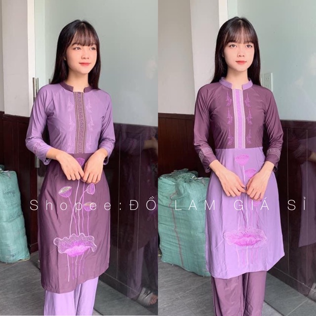 Áo Lam Đi Chùa # THUN CÁCH TÂN THỔ CẨM GIÁ RẺ VÔ ĐỊCH