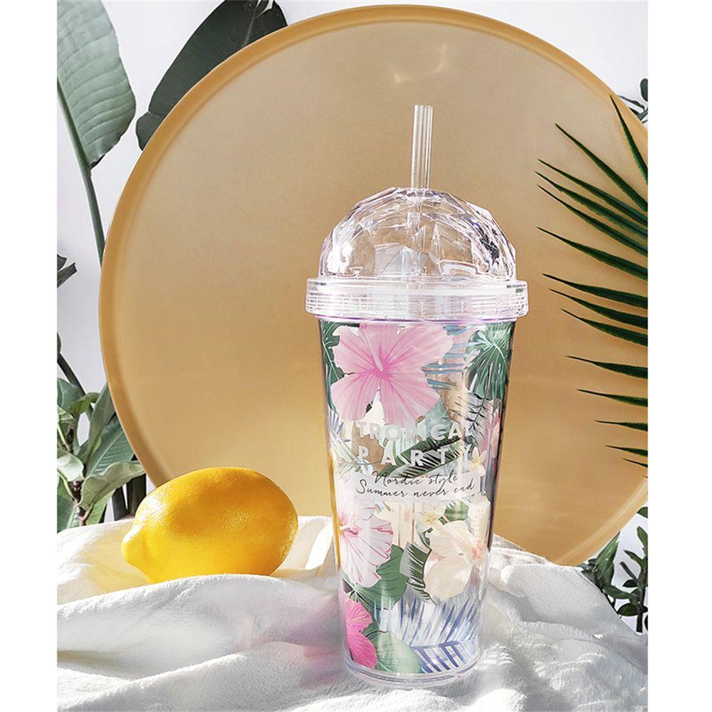 Bình Nước Hai Lớp 420ml Thiết Kế Nhỏ Gọn Có Thể Tái Sử Dụng