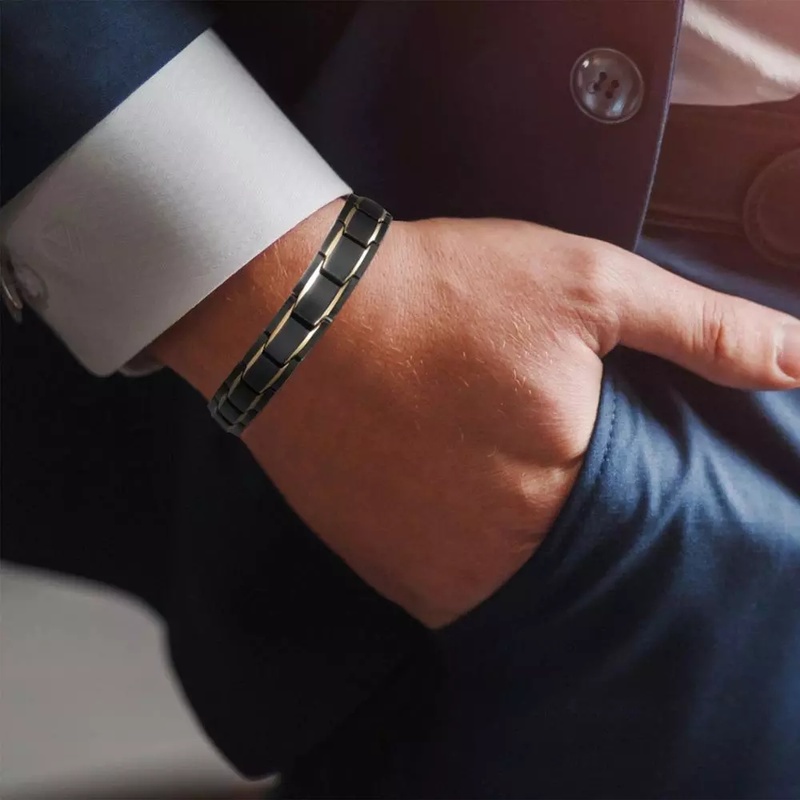 Vòng Tay Nam Châm Dễ Dàng Tháo Gỡ Cho Nam Và Nữ