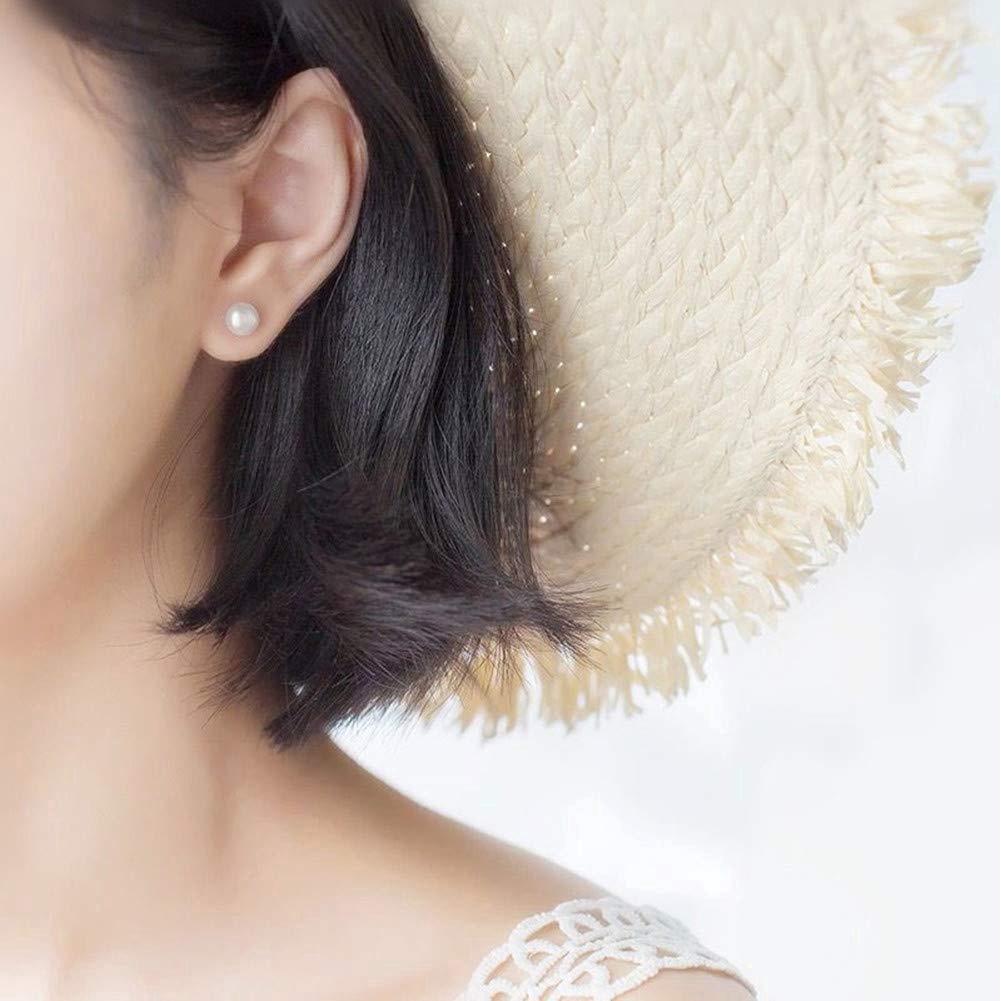 Set 12 đôi khuyên tai ngọc trai giả phong cách Hàn Quốc thời trang sang trọng cho nữ