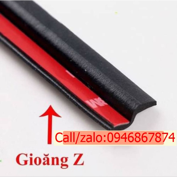 GIOĂNG D TO CAO SU CHỐNG ỒN 15 x 15 mm