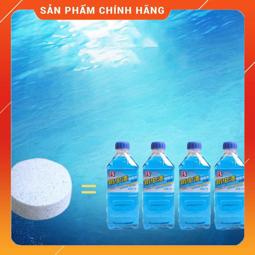 [CHÍNH HÃNG] Combo 10 Viên Sủi Rửa Kính Cho Xe Hơi Ô Tô Siêu Rẻ Hàng Cao Cấp