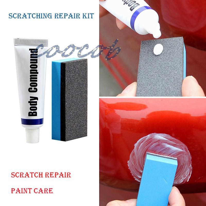 Bộ sản phẩm keo phức hợp dạng lỏng xóa vết trầy xước trên thân xe hơi hỗ trợ chăm sóc và phục hồi
