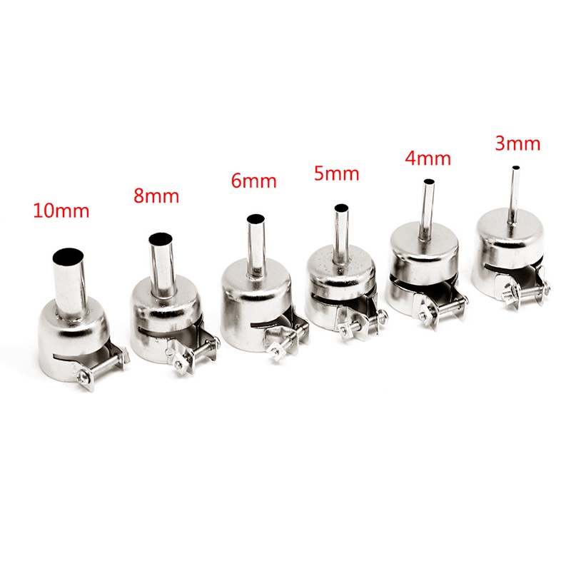 Set 6 Đầu Hàn 850 3 / 4 / 5 / 6 / 8 / 10mm Chuyên Dụng