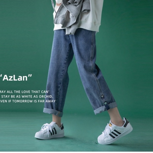 Quần Jeans Nam Thời Trang Đơn Giản Hàn Quốc simple quần bò ống đứng nữ bigsize quần baggy jean unisex