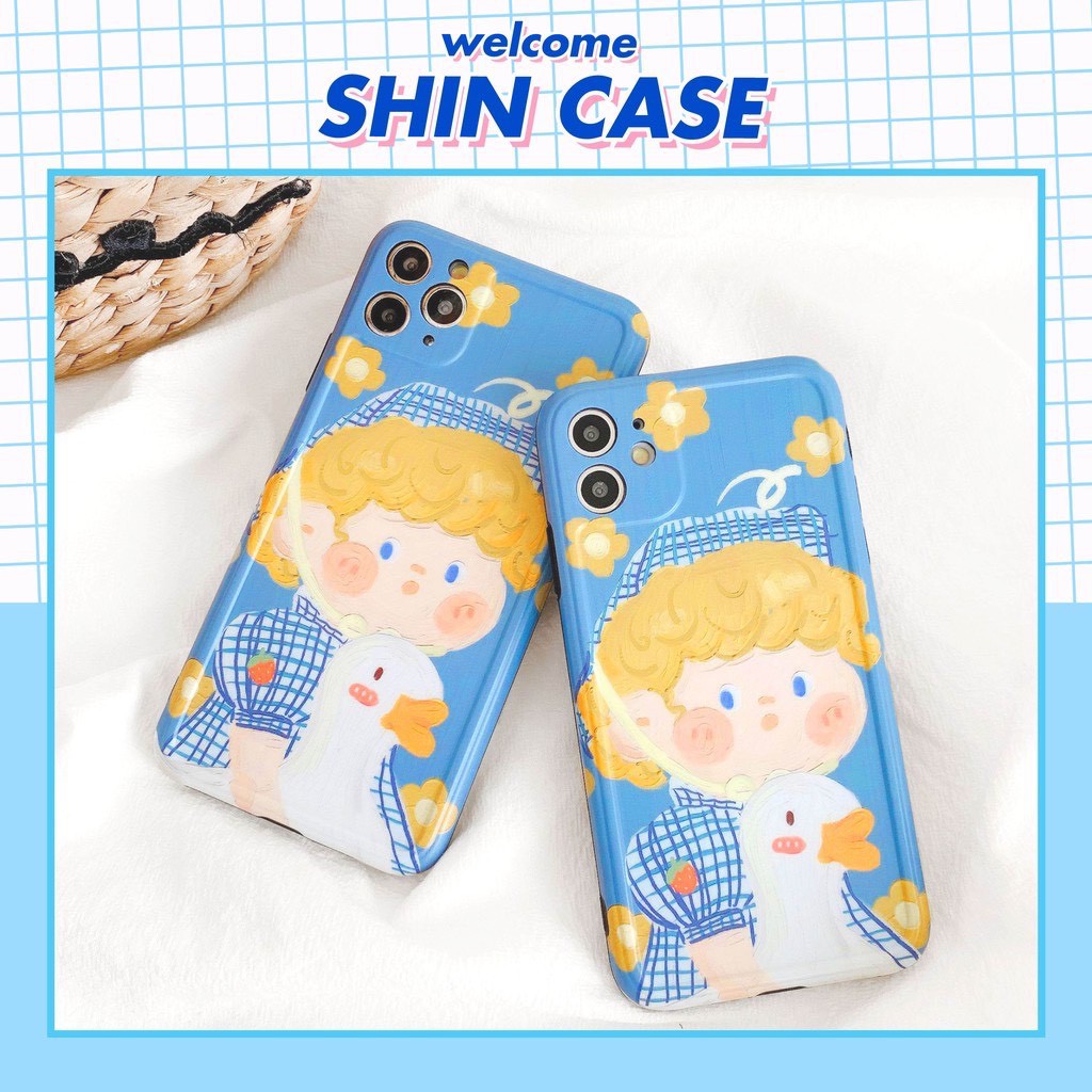 Ốp lưng iphone Ducky Baby IMD dày dặn viền nổi 6/6plus/6s/6splus/7/7plus/8/8plus/x/xr/xs/11/12/13/pro/max/plus/promax | BigBuy360 - bigbuy360.vn
