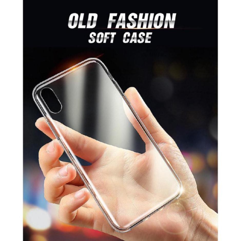 Ốp lưng trong suốt siêu mỏng dành cho iPhone 11 Pro XS MAX XR 6 6S 7 8 Plus 6P 7P 8P