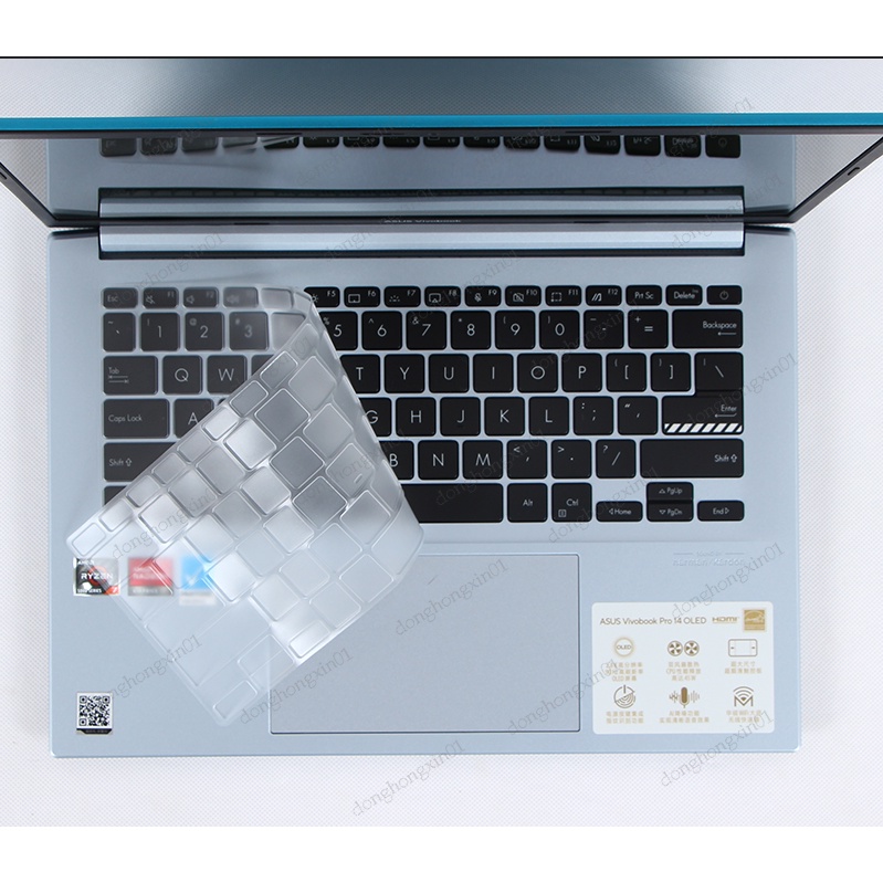 Miếng Silicone Bảo Vệ Bàn Phím LAPTOP Asus Vivobook Pro 14X OLED N7400 14 inch Asus Vivobook Pro 14 K3400PA